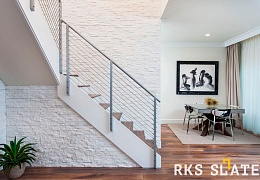 3D панели RKS SLATE Кварцит White Quartz Classic