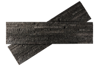 3D панели из натурального Кварцита Black Quartz Pencil