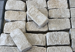 Гранитная брусчатка RKS Slate Vermont, галтованная 200х200 мм