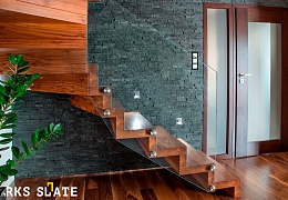 3D панели RKS SLATE Кварцит Black Quartz Classic