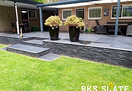 3D панели RKS SLATE Кварцит Black Quartz Classic