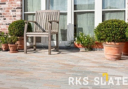 Брусчатка RKS Slate Belgian Multi 100х100 мм