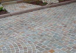 Брусчатка RKS Slate Belgian Multi 100х100 мм