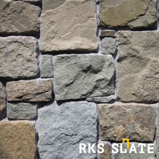 Отделочный камень RKS SLATE Sesame Yellow Quartz Castle