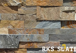 3D панели RKS SLATE Сланец Dark Multicolor Modern