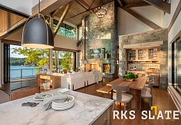 Облицовочный камень RKS SLATE Grey Quartz Castle