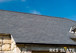 Фасадный сланец RKS SLATE Graphite Natural 500х250 мм