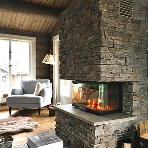 Камень для камина облицовка 3D панели RKS SLATE Кварцит Boston Blend Country