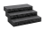 Черная Ступень из камня, Belgian Black, колотая, 1000х300х150 мм из натурального камня известняк
