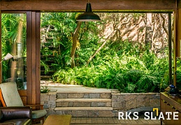 Облицовочный камень RKS SLATE Sesame Yellow Quartz Loose