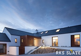 Фасадный сланец RKS SLATE Graphite Natural 500х250 мм