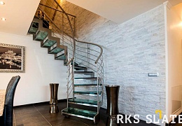 3D панели RKS SLATE Кварцит White Quartz Classic