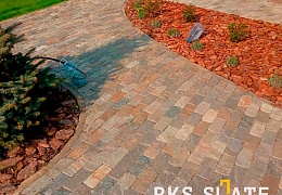 Кварцитовая брусчатка RKS Slate Maryland 200x100 мм