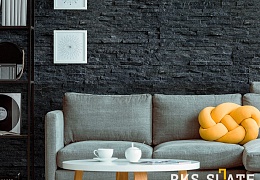 3D панели RKS SLATE Кварцит Black Quartz Classic