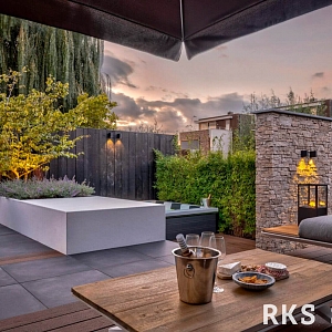 Отделочный камень для стен 3D панели RKS SLATE Кварцит Sesame Yellow Country