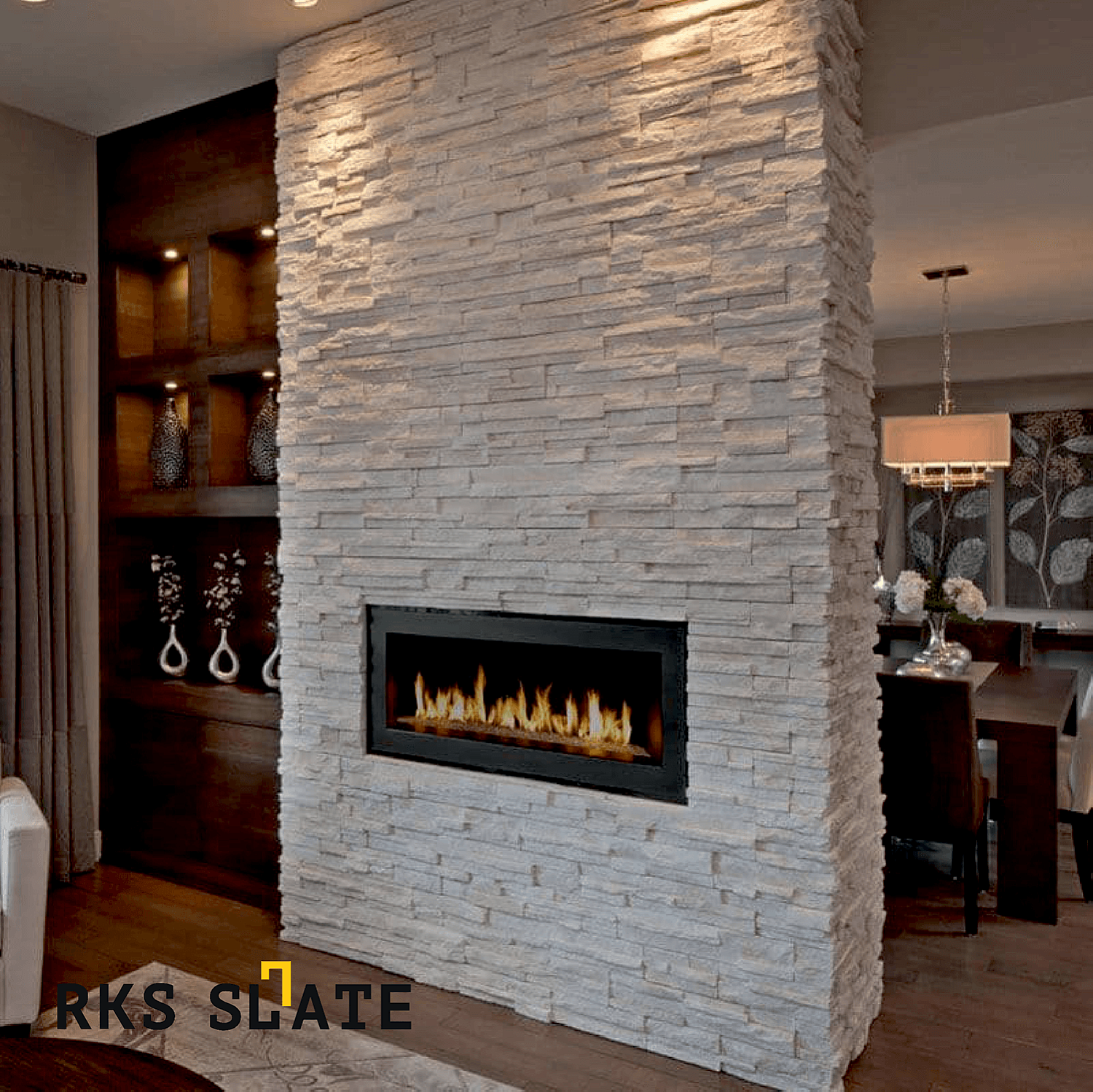 3D панели RKS SLATE Мрамор Glacier White