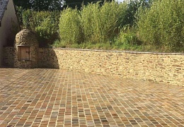 Брусчатка RKS Slate Belgian Multi 100х100 мм