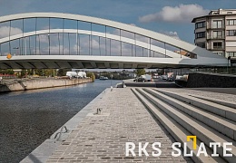 Брусчатка RKS Slate Belgian Grey 100х100 мм