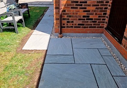 Плитка из песчаника Belgian Grey 600x300 мм