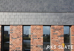 Фасадный сланец RKS SLATE Graphite Natural 500х250 мм