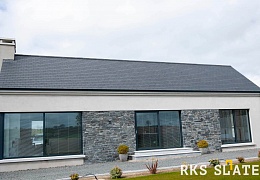 Фасадный сланец RKS SLATE Graphite Natural 500х250 мм
