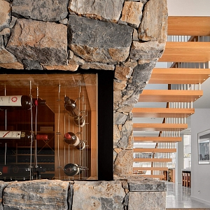 Камень в интерьере внутренней отделки RKS SLATE Beige Grey Quartz Loose