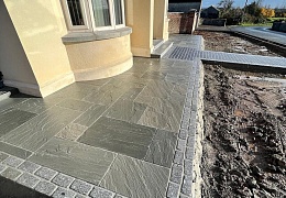 Плитка из песчаника Belgian Grey 600x300 мм