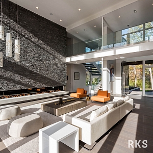 Декоративный камень для печей и каминов 3D панели RKS SLATE Сланец Black Rockface