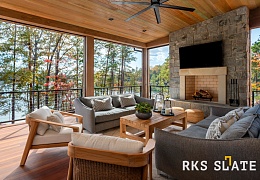 Облицовочный камень RKS SLATE Grey Quartz Castle