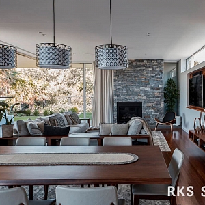 Панель из натурального камня в интерьере 3D панели Кварцит Nordic Blend Country