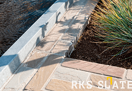 Брусчатка RKS Slate Belgian Multi 100х100 мм