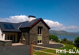 Фасадный сланец RKS SLATE Graphite Natural 500х250 мм
