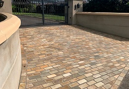 Кварцитовая брусчатка RKS Slate Maryland 200x100 мм