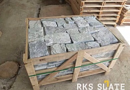 Облицовочный камень RKS SLATE Grey Quartz Castle