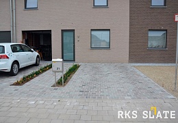 Брусчатка RKS Slate Belgian Grey 100х100 мм