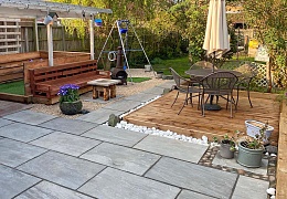 Плитка из песчаника Belgian Grey 600x300 мм