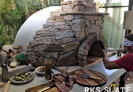 Облицовочный камень RKS SLATE Sesame Yellow Quartz Strips