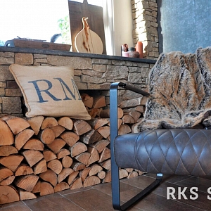 Огнеупорная плитка для печи камина RKS SLATE Кварцит Sesame Yellow Country