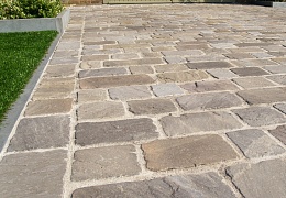 Брусчатка RKS Slate Belgian Multi 100х100 мм