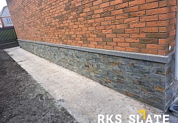 3D панели RKS SLATE Сланец Dark Multicolor Modern