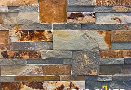 3D панели RKS SLATE Сланец Dark Multicolor Modern