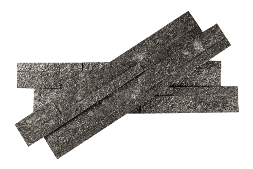 3D панель RKS SLATE Кварцит Galaxy Black Natural в интерьере, стеновая панель, дизайн гостиной, современный интерьер