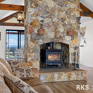 Камень для камина 3D панели RKS SLATE Beige Qartzt Loose