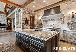 Облицовочный камень RKS SLATE Grey Quartz Castle