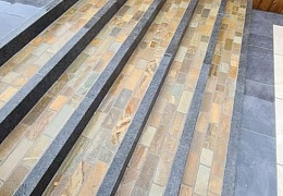 Кварцитовая брусчатка RKS Slate Maryland 200x100 мм