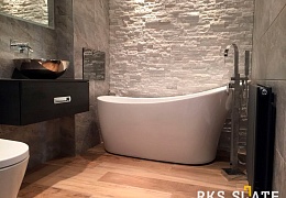 3D панели RKS SLATE Кварцит White Quartz Classic