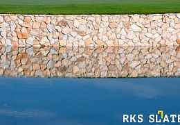 Облицовочный камень RKS SLATE Beige Limestone Loose