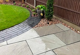 Плитка из песчаника Belgian Grey 600x300 мм