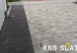 Брусчатка RKS Slate Belgian Grey 100х100 мм