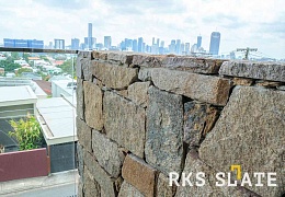 Облицовочный камень RKS SLATE Sesame Yellow Quartz Loose
